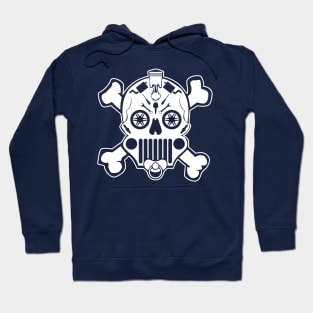 Sugar Skull Jeep Baby Badge Hoodie